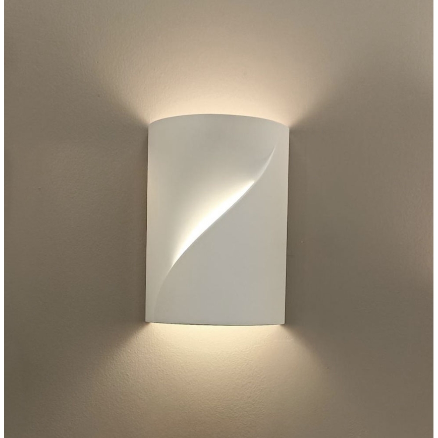 Applique murale BLANC 2xE14/10W/230V blanche