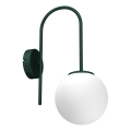 Applique murale CAMBRIDGE 1xE14/15W/230V verte