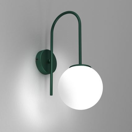 Applique murale CAMBRIDGE 1xE14/15W/230V verte