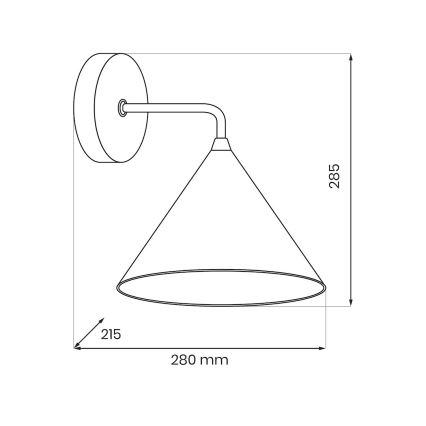 Applique murale CAPITAL 1xGX53/15W/230V taupe