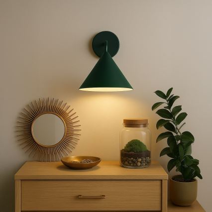 Applique murale CAPITAL 1xGX53/15W/230V verte