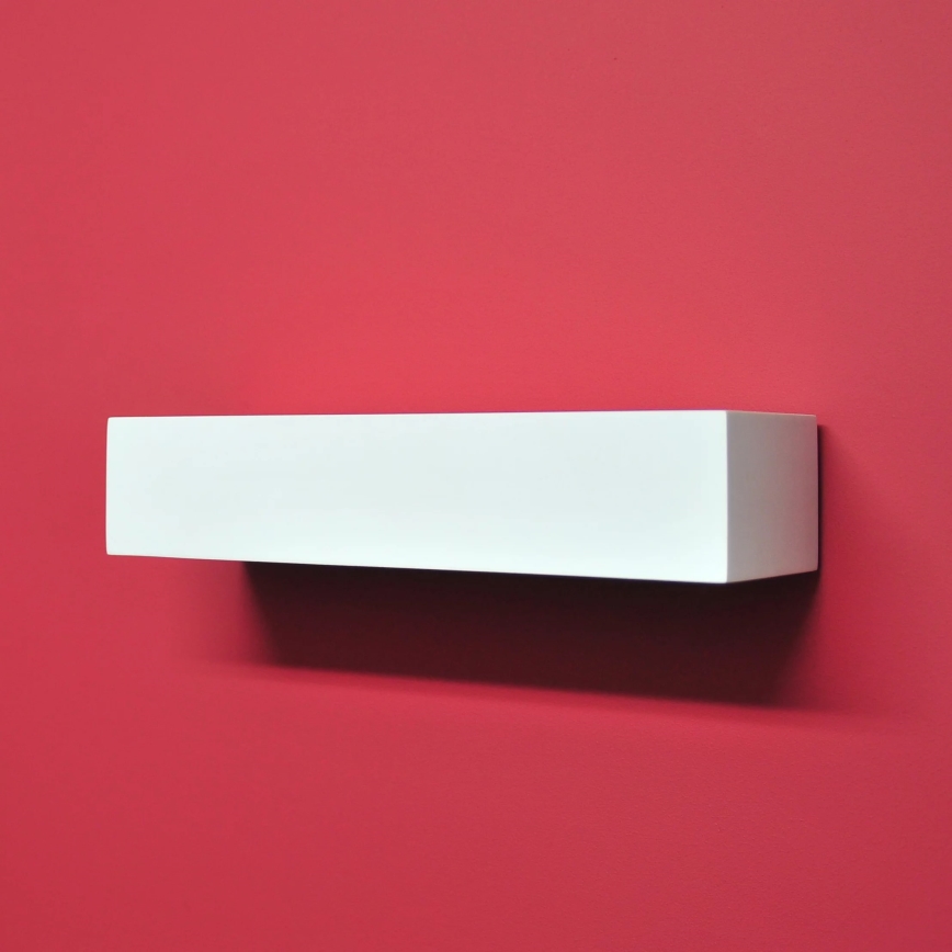 Applique murale CEGIELKA 1xE14/12W/230V plâtre/blanc