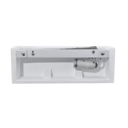 Applique murale CEGIELKA 1xE14/12W/230V plâtre/blanc