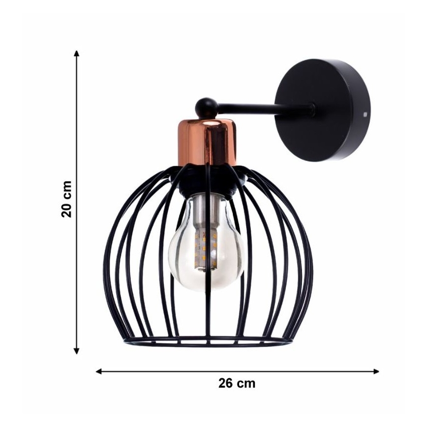 Applique murale CELTA 1xE27/40W/230V