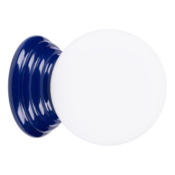 Applique murale de salle de bains ZORI 1xG9/8W/230V IP44 bleue