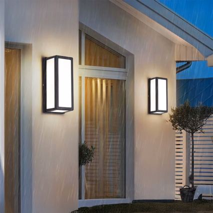 Applique murale d'extérieur 1 x E27 / 40 W / 230 V, IP54, noir