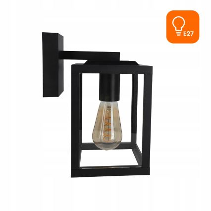 Applique murale d'extérieur 1xE27/40W/230V IP54 noire