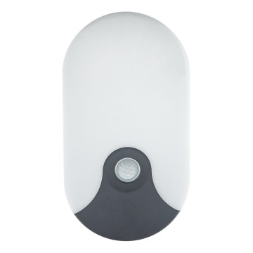 Applique murale d'extérieur à LED avec détecteur de mouvement LED/18W/230V IP44 anthracite