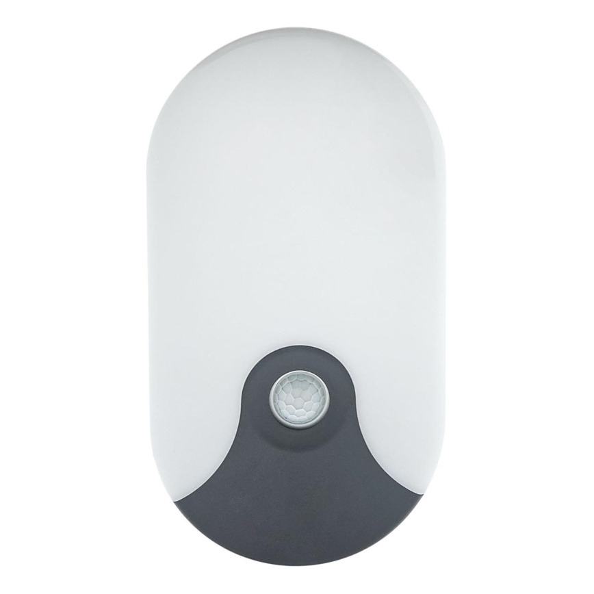 Applique murale d'extérieur à LED avec détecteur de mouvement LED/18W/230V IP44 anthracite