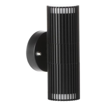 Applique murale d'extérieur à spots RADILO 2xGU10/11W/230V IP44 noire