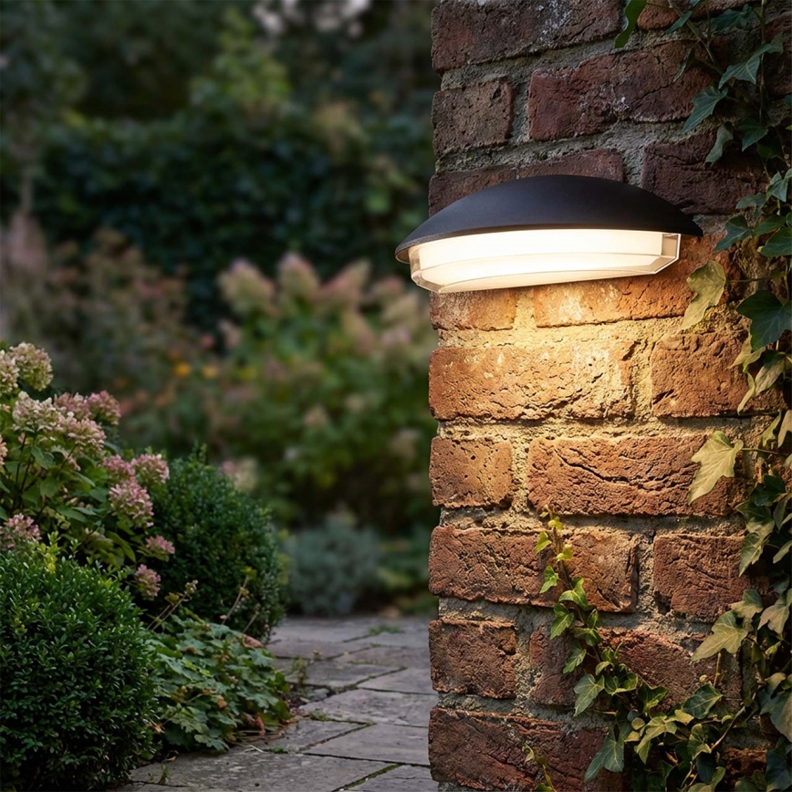 Applique murale d'extérieur ALABAMA LED/12W/230V IP54 noire