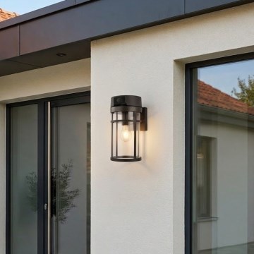Applique murale d'extérieur avec caméra GOSMART 1xE27/15W/230V Wi‑Fi IP44
