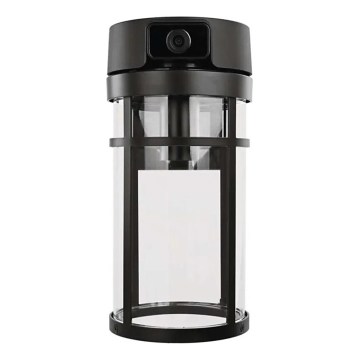 Applique murale d'extérieur avec caméra intégrée GOSMART 1xE27/15W/230V Wi-Fi IP44