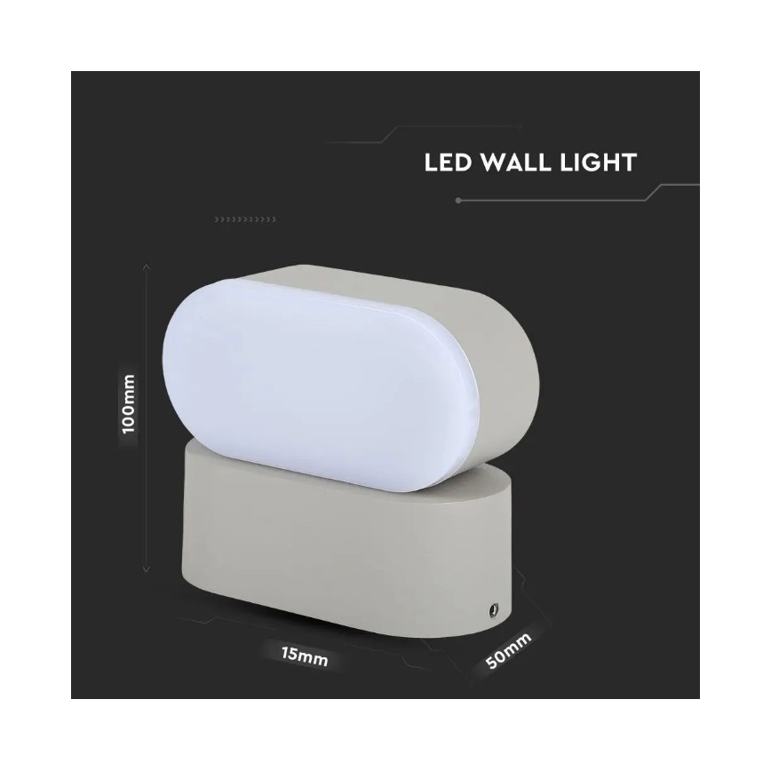 Applique murale d'extérieur flexible LED/5W/230V IP65