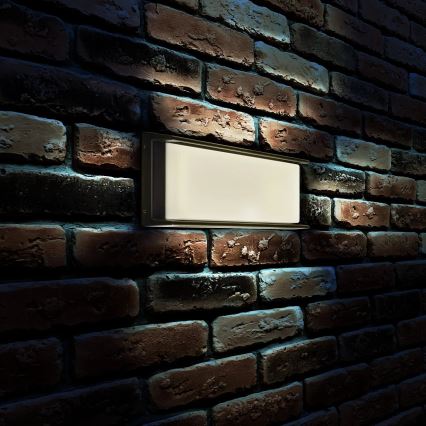 Applique murale d'extérieur KOBE 1xE27/12W/230V IP54