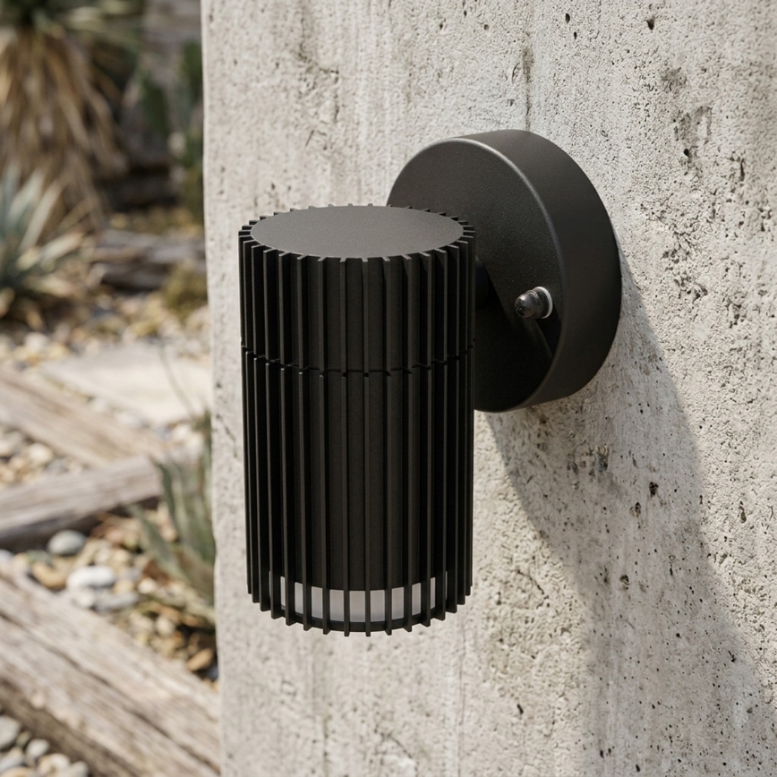 Applique murale d'extérieur LANTHEA 1xGU10/11W/230V IP44 noire