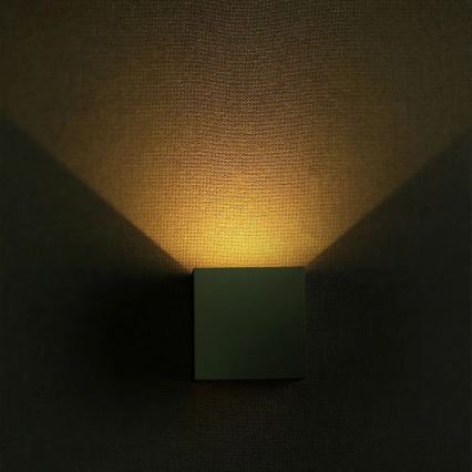 Applique murale d'extérieur LED/11W/230V 3000K IP65 gris