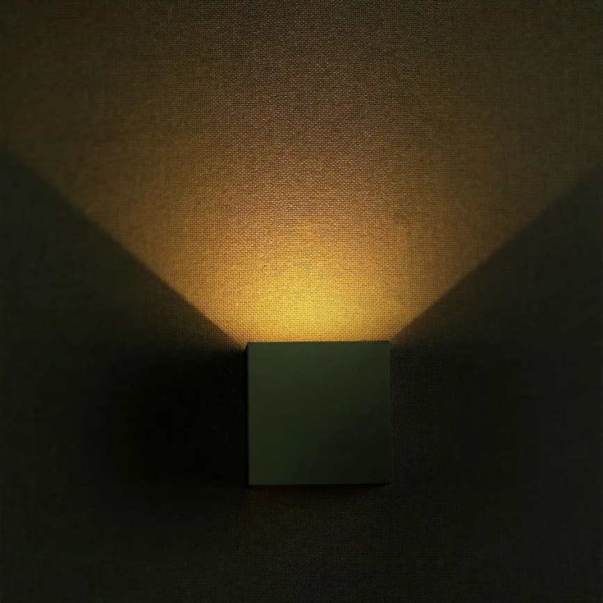 Applique murale d'extérieur LED/11W/230V 3000K IP65 gris