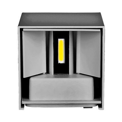 Applique murale d'extérieur LED/11W/230V 3000K IP65 gris