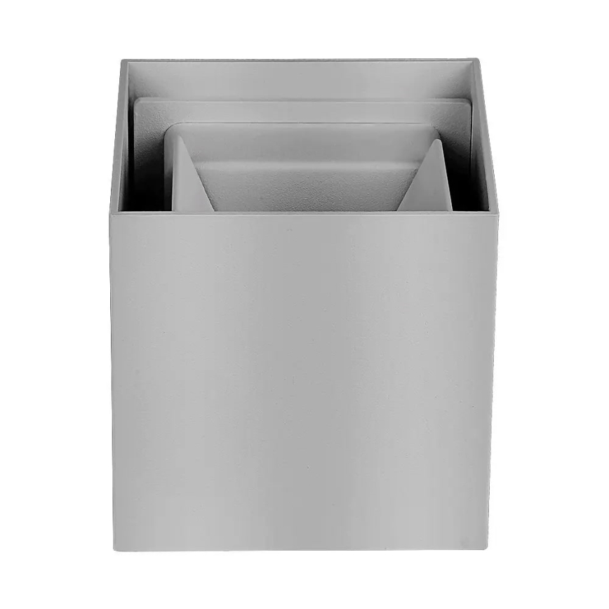 Applique murale d'extérieur LED/11W/230V 3000K IP65 gris