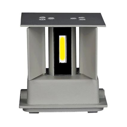 Applique murale d'extérieur LED/11W/230V 3000K IP65 gris