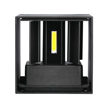 Applique murale d'extérieur LED/11W/230V 3000K IP65 noir