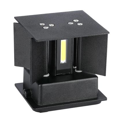 Applique murale d'extérieur LED/11W/230V 3000K IP65 noir