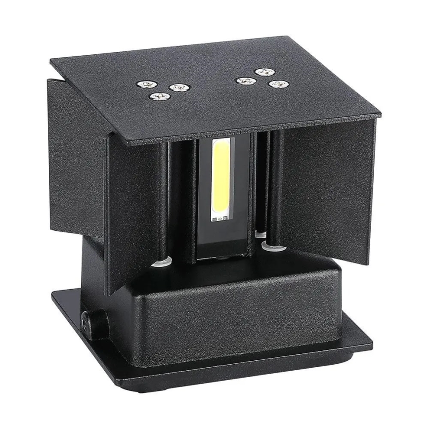 Applique murale d'extérieur LED/11W/230V 3000K IP65 noir