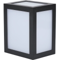 Applique murale d'extérieur LED/12 W/230 V 6400 K IP65 noire