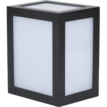Applique murale d'extérieur LED/12 W/230 V 6400 K IP65 noire