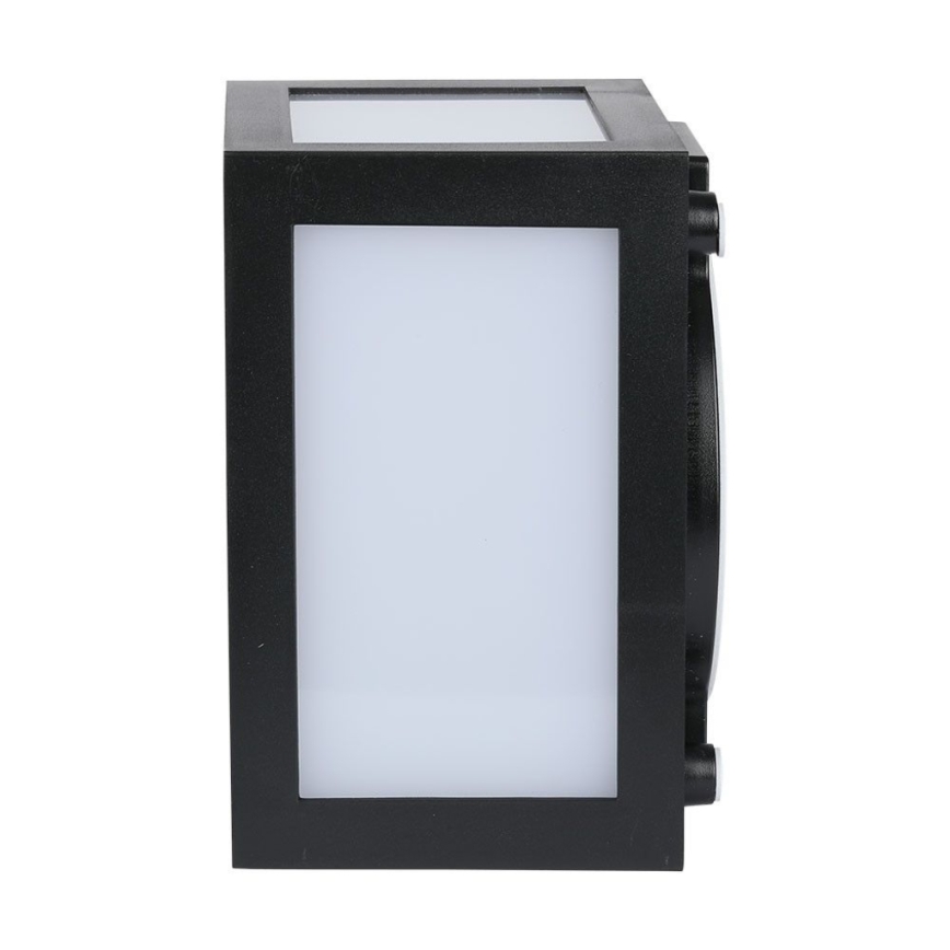 Applique murale d'extérieur LED/12 W/230 V 6400 K IP65 noire