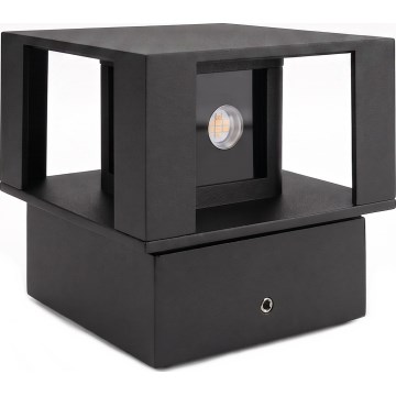 Applique murale d'extérieur LED/12W/230V IP54 noire