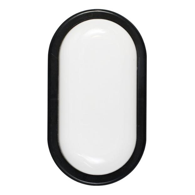 Applique murale d'extérieur LED 12W/230V IP54, noire