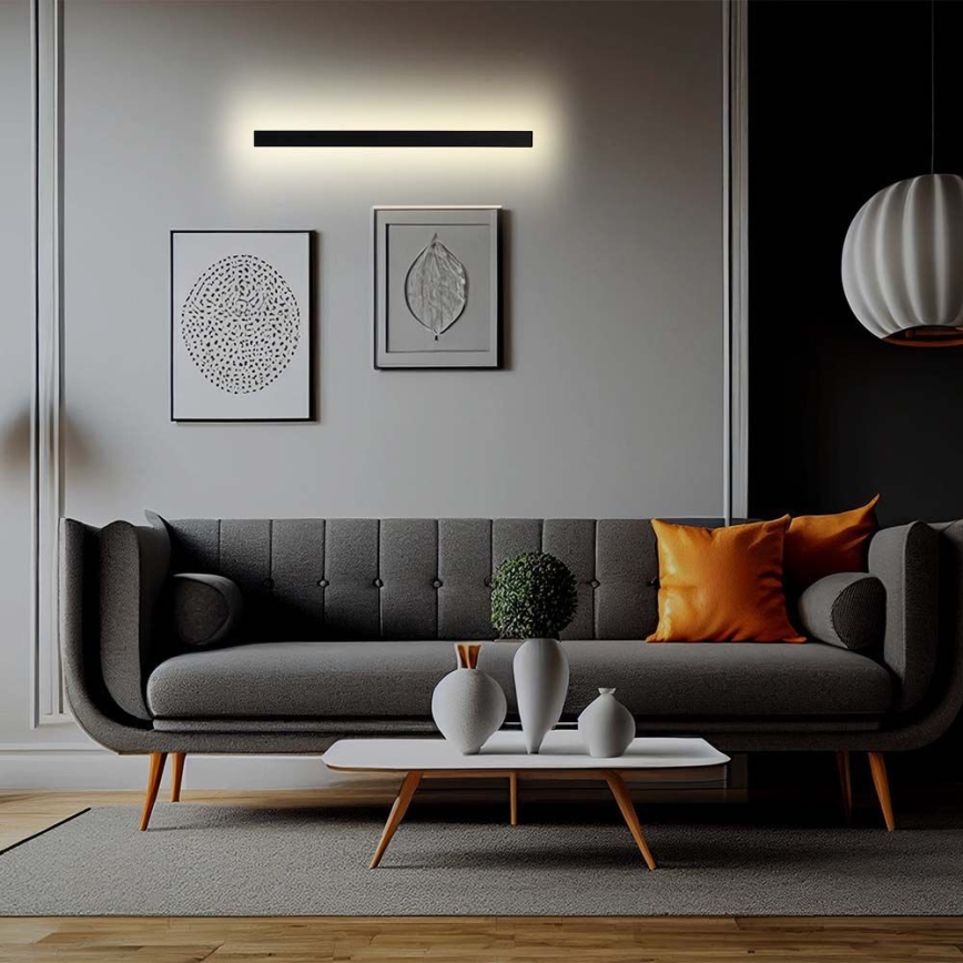 Applique murale d'extérieur LED/16W/230V 4000K IP65 101 cm anthracite