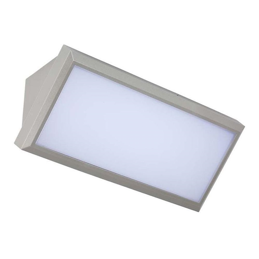 Applique murale d'extérieur LED/20W/230V 3000K IP65 gris