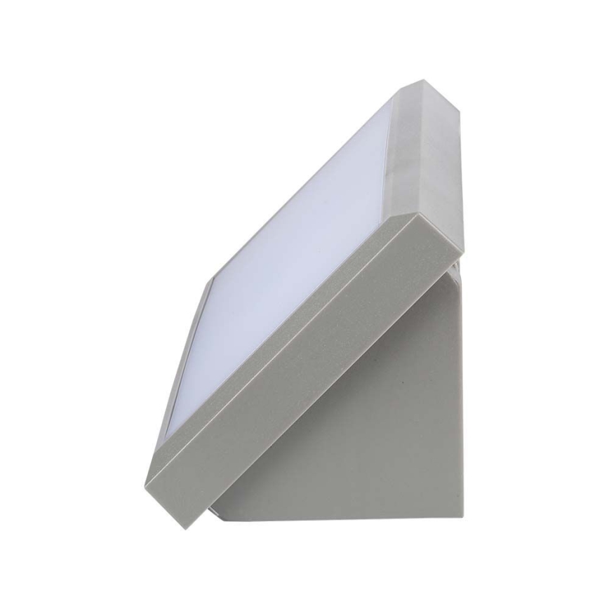 Applique murale d'extérieur LED/20W/230V 3000K IP65 gris