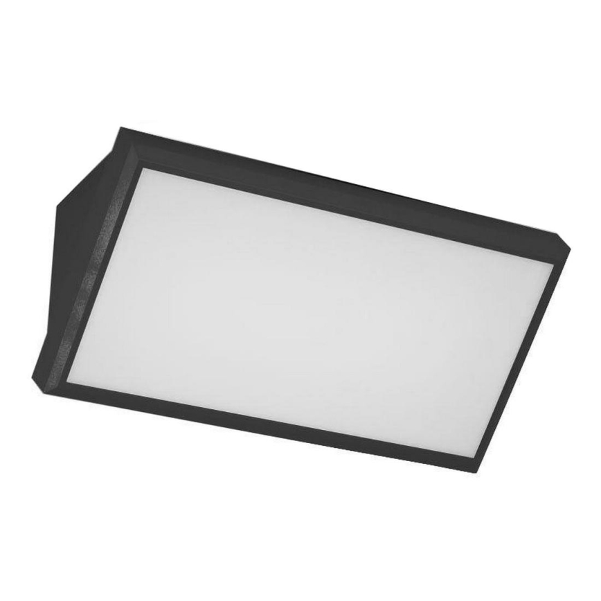 Applique murale d'extérieur LED/20W/230V 4000K IP65 noir