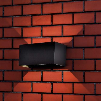 Applique murale d'extérieur LED 24W 230V 3000K IP65 anthracite