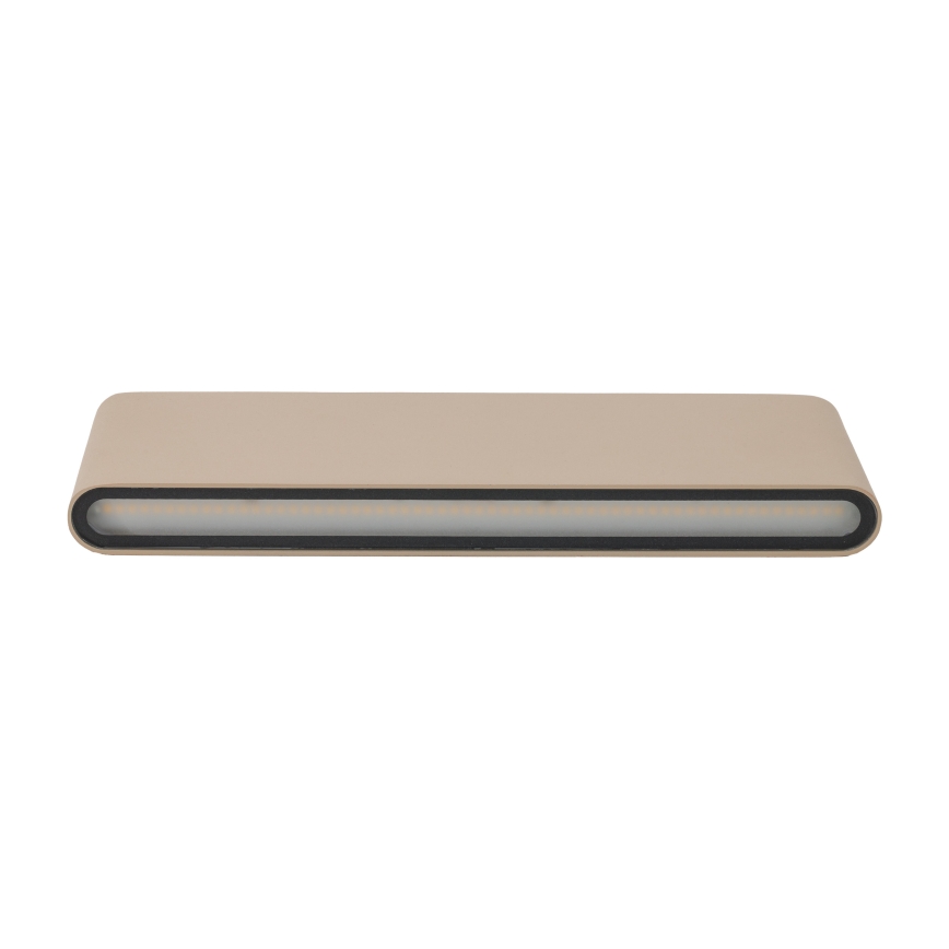 Applique murale d'extérieur LED ARWENA L LED/24W/230V IP54 beige