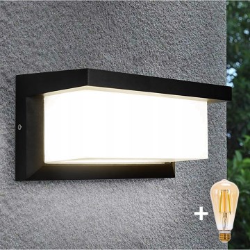 Applique murale d'extérieur LED dimmable NEELY 1xE27/6W/230V 2700-6500K IP54 noire