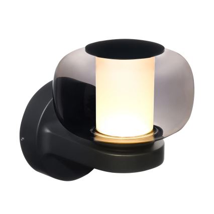 Applique murale d'extérieur LED MALAGA LED/12W/230V IP44 noire