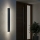 Applique murale d'extérieur LED MIRANA, 12 W / 230 V, 4000 K, IP44, 60 cm, noire