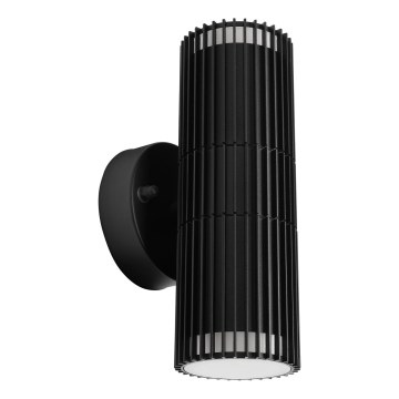 Applique murale d'extérieur orientable LANTHEA 2xGU10/11W/230V IP44 noir