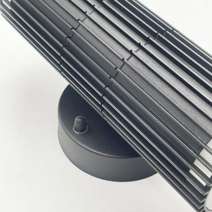 Applique murale d'extérieur orientable LANTHEA 2xGU10/11W/230V IP44 noir
