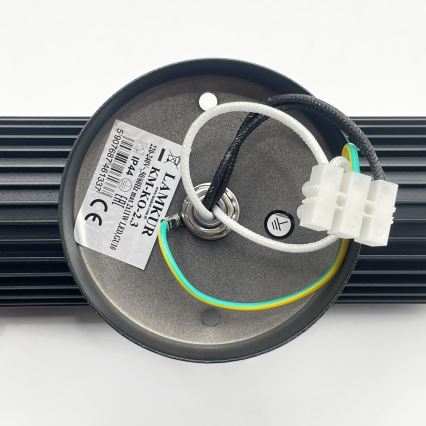 Applique murale d'extérieur orientable LANTHEA 2xGU10/11W/230V IP44 noir