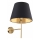 Applique murale ELENA 1xE27/20W/230V noir