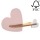 Applique murale enfant avec étagère HEART LED/5W/230V rose/blanc/bois
