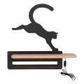 Applique murale enfant avec étagère JUMPING CAT LED/5W/230V