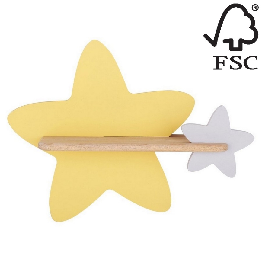 Applique murale enfant avec étagère STAR LED/5W/230V
