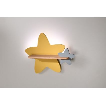 Applique murale enfant avec étagère STAR LED/5W/230V